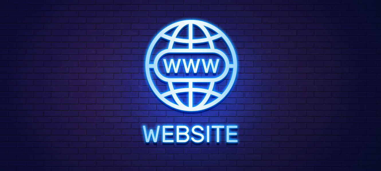 WEBSITE Neon Creative Design Concep